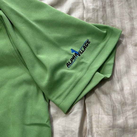 Page and Tuttle green XL polo - Picture 3 of 4